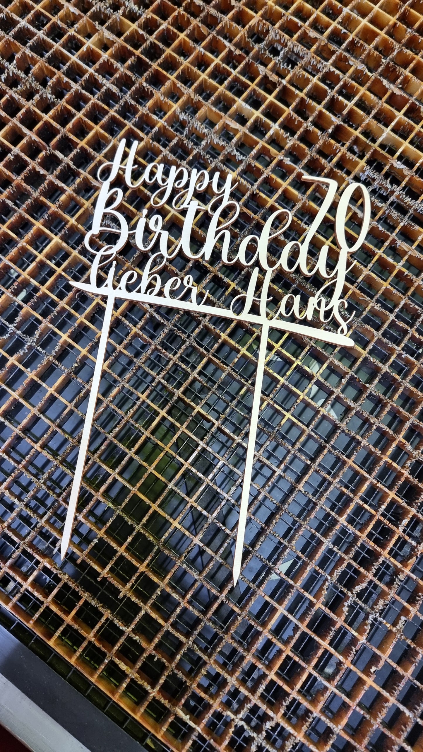Cake Topper Sperrholz 3 mm
