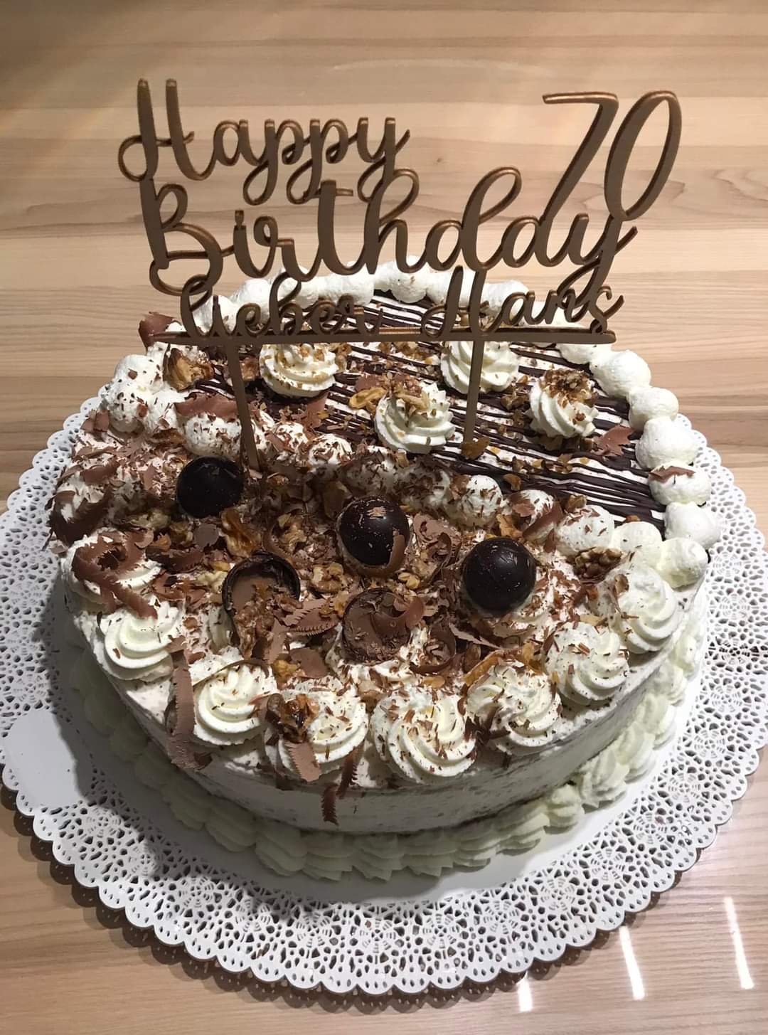 Cake Topper Sperrholz 3 mm